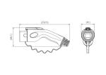 Single Phase 16A EV Charger Connectors GB18487-2015 Standard
