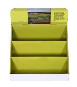 China Foldable Pallet Layer Pads Recyclable Retail Corrugated Counter Display wholesale
