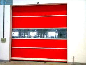 China Fast Response IP55 0.75KW PVC Roller Shutter Doors wholesale