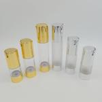 Factory Price Shiny Silver Color 15ml, 30ml, 50ml Skincare Packaging Luxury