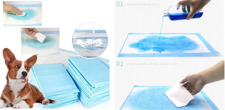 Super Absorbent Pet Diaper Dog Training Pee Pads Disposable Healthy Nappy Mat For Cats Dog Diapers Cage Mat Pet Supplies