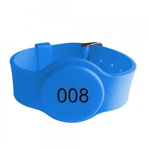 China Durable Sports waterproof passive nfc silicone rfid wristband wholesale