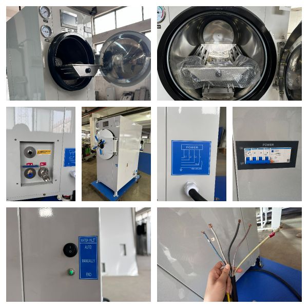 100L Single Door Horizontal Autoclave Machine With Vacuum Cycle