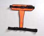 Orange Color Wheelchair Seat Belt Decompression Sponge