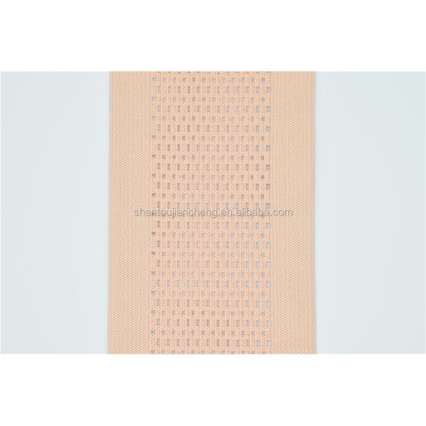 75mm High quality polyester mesh elastic band custom webbing for abdominal binder