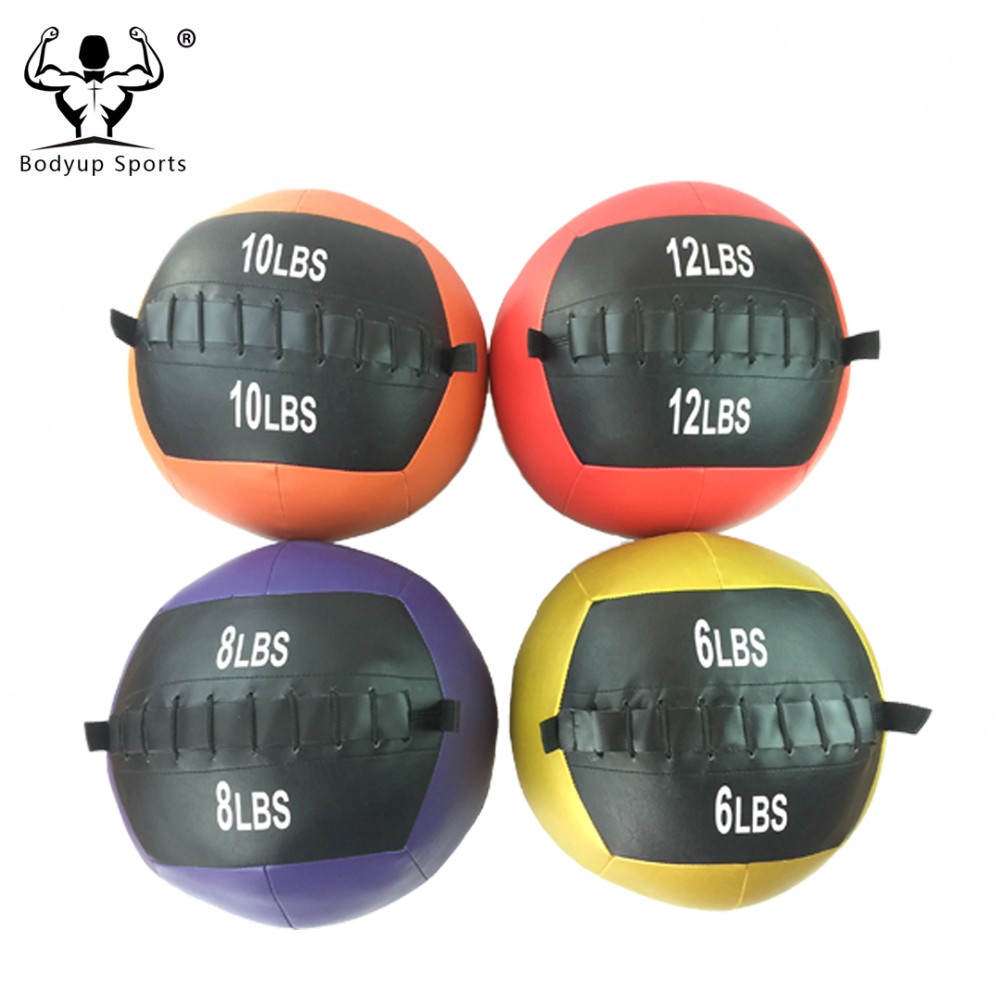 Durable PVC Slam Ball Medicine Ball With Sand Filled Balance Maintaining