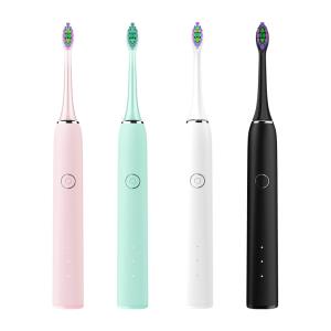 China OEM ODM Portable IPX7 Rechargeable Powered Vibrating Sonic Electric Toothbrush for Adults wholesale