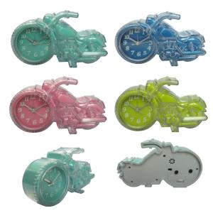 China motorbike shape table clock for home decoration wholesale
