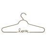 Buy cheap 10.9x2.7x0.05" Chrome Wire Hangers With Name In Wire from wholesalers