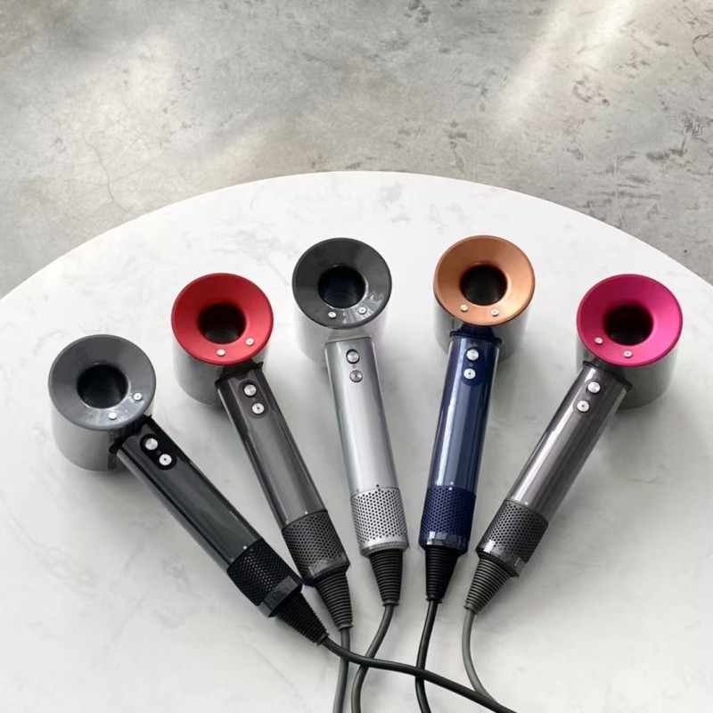 Professional Foldable Compact Blow Dryer with Magnetic Diffuser Ultra-Fast Drying Brushless Motor 3-Speed for All Hair Types