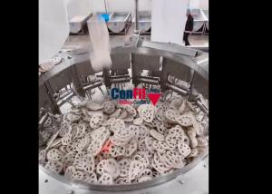 China 60bpm Multihead Weigher Packing Machine For Fresh Cut Vegetables Packing Line on sale