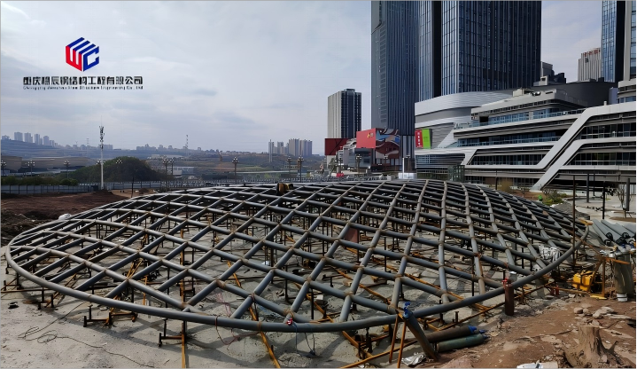 Hot Dip Galvanized Solar Structure UV Resistant ASTM A36