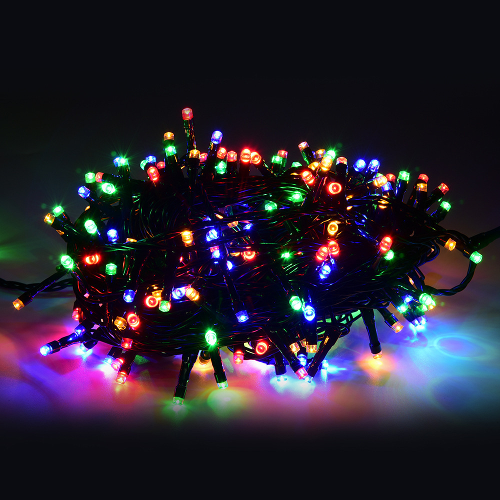 Christmas Mini String Lights 31ft 100 LEDs Warm White Commercial Grade Christmas Light Set Connectable Home Decor Lights