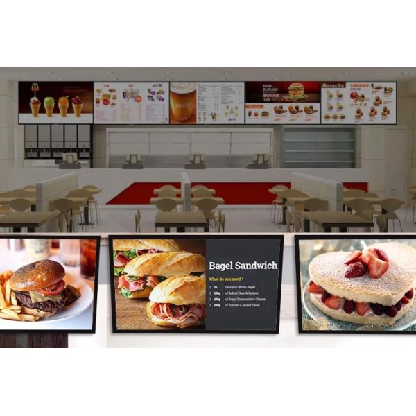 Android RK3288 32" 1920x1080 500cd/m2 LCD Digital Signage