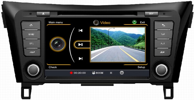 Ouchuangbo S100 1G CPU Car Head Unit Sat Nav for Nissan Qashqai 2014 GPS Radio Host TV Stereo Player