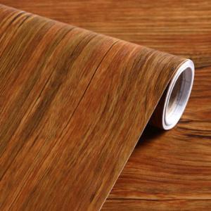 China Wood Pattern Self Adhesive PVC Foil Decorative Interior Vinyl Film For MDF wholesale