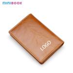 Custom England Style RFID ID Credit Business Cardholder Leather Credit Card