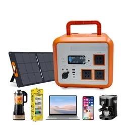 China Home Portable Solar Generator 1500W Portable Power Station USB DC AC Outlet Battery wholesale