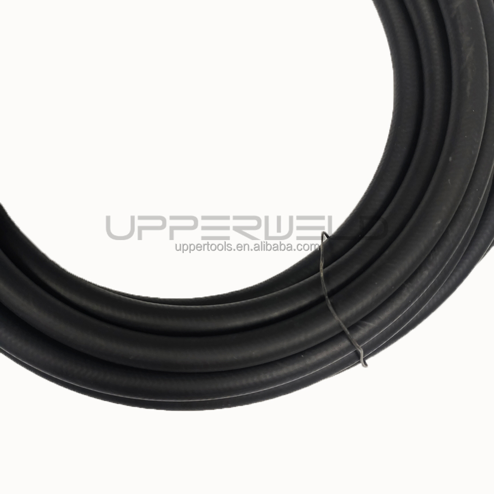 Power Cable Rubber Hose Air Cooled TIG Welding Consumables for WP17 Torch in Black
