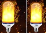 E27 E26 SMD LED Flame Electric Fire Light Bulbs Flickering Emulation Lamp