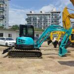 Used Kobelco Mini Excavator SK55SR Kobelco 5 Ton Excavator With Original Parts