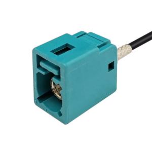 China Antenna FAKRA Cable Connector Adapter Straight Crimp Jack 50 Ohm Code Z wholesale