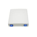 High Quality Fiber Optic 2 core FTTH mini fiber optic terminal box