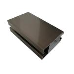 Customized Champagne Electrophoresis Anodized Aluminum Profiles 6063 Aluminum