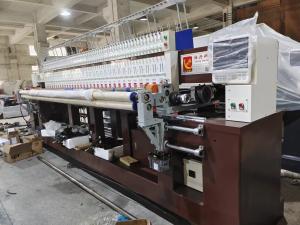 China Multifunctional Quilting And Embroidery Machine 1200rpm For Garments wholesale