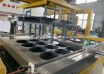 60Hz Food Box Machine / EPS Foam Clamshell Take Away Containers Production Line