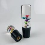 10cm 15cm Resin Flower Shift Knob For Car Shifter SGS Certificated