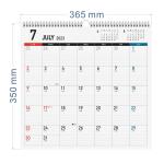 Personalized Calendar Printing Customizable and Holidays Marked for Business