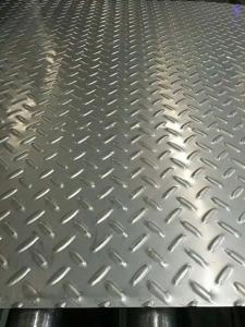 China Polished Checkered Plate For Industrial Applications In Standard Export Package wholesale