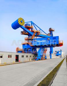 China 400~1500T/H Coal Unloader 30 Degree For Inner Swing 40 Degree Outer Swing wholesale