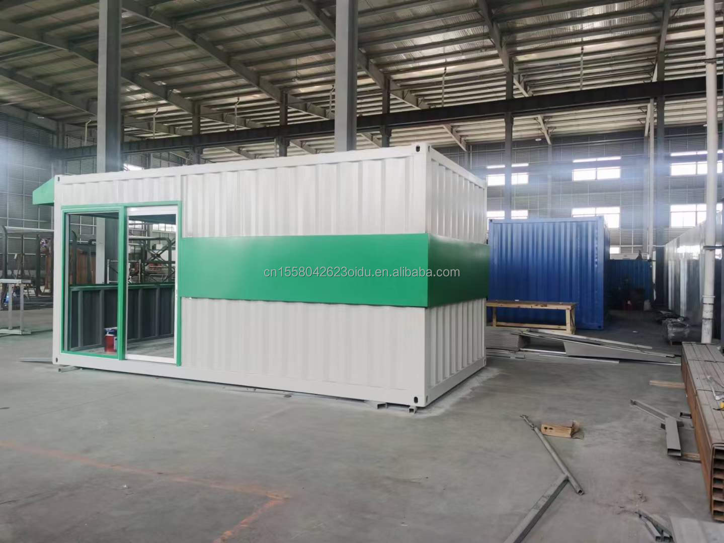 Modern 20 FT 40 FT Prefab Home Container Wooden Prefabricated Outdoor Restaurant Coffee Bar for Customized Color