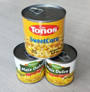 China Nutritious Natural Taste Canned Sweet Corn With No Food Additive wholesale