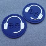 3D Injection Rubber Clothing Labels
