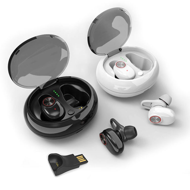 High Comfort True Wireless Stereo Earbuds 3D Stereo Sound Ergonomic Design