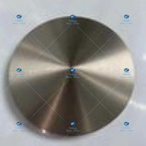 China GJB9001C Gr2 160*12 Titanium Round Plate Nonmagnetic Non Toxic wholesale