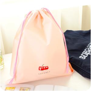China Reusable Sports 210D Polyester Drawstring Bag Backpack Promotional wholesale