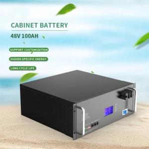 China Solar Cabinet Battery High Voltage Lifepo4 Lithium Ion Battery Pack wholesale