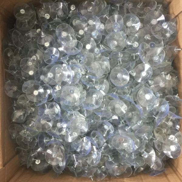 30mm plastic injestion moulded suction cup assembling tool suction cup