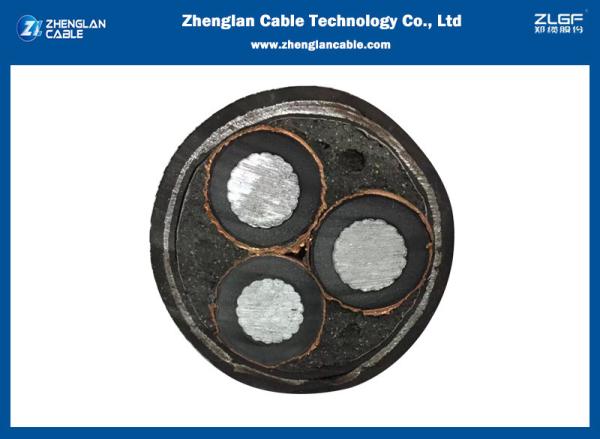 12.7/22(24)KV 3Cx240sqmm Tripolar Medium Voltage Power Cables 12/20(24)KV Xlpe