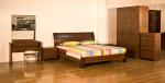 MDF+Paper Home Furniture,Panel Bedroom Set,Wood Bed and Wardrobe,Nightstand