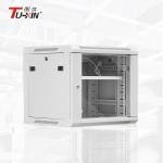 19 Inch 9U Wall Mount Rack Cabinet , International Standard Network Cabinet Wall