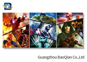 China Spider-Man Movie Star 3d Poster For Decorative Picture , Creative Pet Dog 3d Photo wholesale