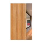 10mm Plastic Interior Sliding PVC Folding Door Surface Finished