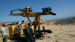 China Geotechnical Anchor Drilling Rig , Rock Drilling Equipment Crawler Mounted wholesale