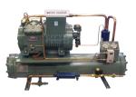 4DES-5Y Water Cooling Unit , Semi Enclosed Compressor Water Condensing Unit 5HP