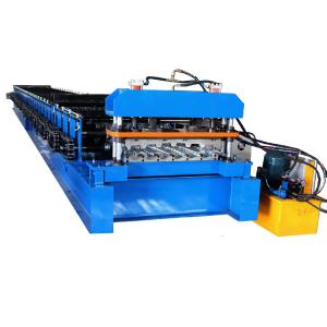 China 45 Steel Roller Floor Deck Roll Former Machine For Seamless Production wholesale